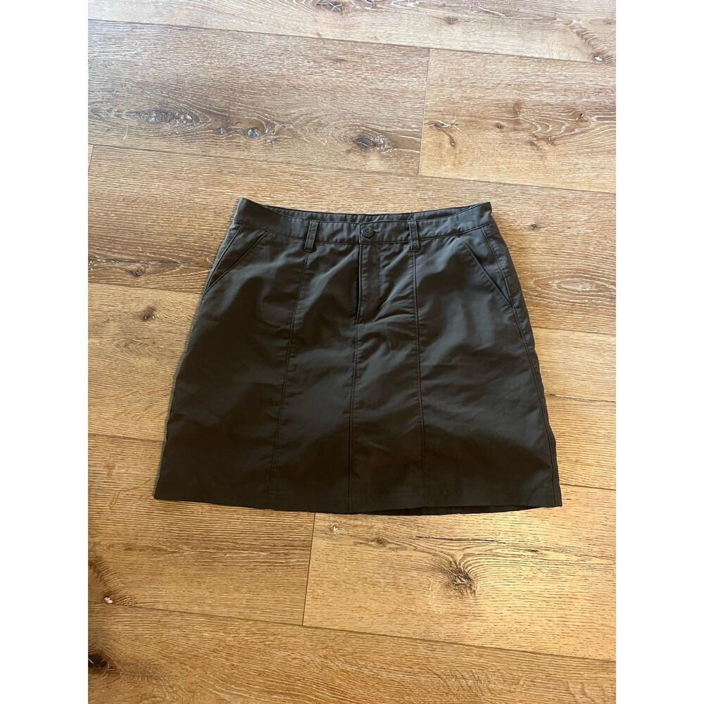 Patagonia Womens Green Nylon Outdoor Hiking Skirt Size 8